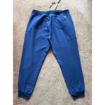 FIGS  Women's Zamora Blue Skinny Jogger Scrub‎ Pants Sz XL Photo 5