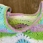 Handmade Pastel Colored Knit Sweater Vest ~ Size XS Photo 8