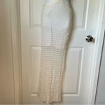 Bebe Elegant White Dress with Unique Cutouts Photo 2