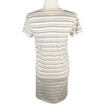 J.Crew  White Colorful Striped T Shirt Dress Size XS Photo 3