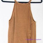 Free People New!  FP One Katya Thermal Tank mini Dress in in Cinnamon, size L‎ Photo 4