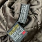 wilson's leather  2000s Black Belted Thinsulate Short Trench Coat Jacket womens L Photo 11