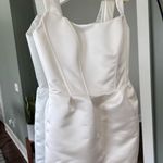 Custom Made Bridal Satin Dress With Bow Photo 11