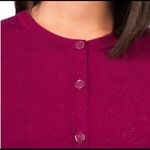 Nicole Miller nwt // metallic yarn cardigan sweater Photo 41