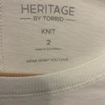 Torrid  Heritage Women’s Love Butterfly Skeleton Couple White Sz 2  T-Shirt. 1640 Photo 2