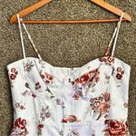 H&M  x Brock Collection Bustier Corset Sweetheart Floral Dress Size Large Photo 4