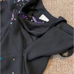 ROAMANS dress semi formal 16W black purple sequins embroidery fairy whimsical Photo 11