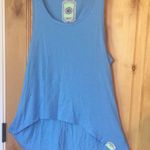 Superdry  Orange Sewn Basics Sky Blue Hi-Low Muscle Tank Top NWOT S Photo 2