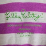 Lilly Pulitzer  Pansy Purple‎ Striped Spaghetti Strap Sun Dress Size XS Women's Photo 2