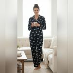 Kate Spade  Black/White Bows Pajama Set, NWT Photo 3