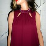 Trixxi Burgundy Cocktail Dress S Photo 1