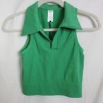 Diane Von Furstenberg NWOT  DVFx target Seamless Collared Ribbed Polo XS Photo 3