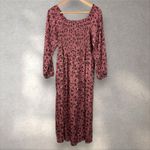 Faherty  Susanna Smocked Maxi Dress‎ in Montserrat Floral Sz S Photo 2