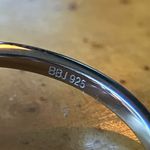 Red Labradorite Vermelho Red Garnet Sterling Silver Ring Size 9.75 Photo 5