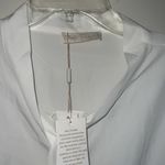 Belle Poque Women's Bow Tie Neck Ruffle Sleeveless Casual Work Solid Blouse 2X Photo 4