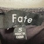 Gray Glittery Corset Top New Years Eve Party Y2K 2000s Small Photo 2