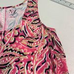 Nic+Zoe  Pink and Black Patterned Tank Top Photo 5