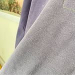 Aviator Nation  Classic Stripe Cropped Crew Sweatshirt Relaxed in Faded Grape Photo 3