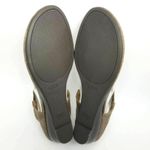 MIA  Womens Rosy Low Wedge Thong Gold Beaded Jeweled Sandal Size 9.5 Photo 8