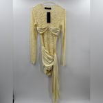 LIONESS  Midnight Mini Dress in Butter Photo 6