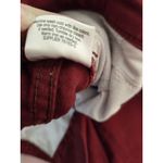 st. john's bay ​ 8P Petite Burgundy Skinny Leg Stretch Denim Jeans Pants Wine Red Photo 5