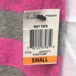 Macy's NWT S Y2K 100% Cotton Macy’s Jenni by Jennifer Moore Shirt Crop Top Striped Women’s Photo 3