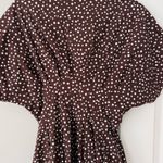 Anthropologie  The Tobie Tie-Neck Shirt Dress by Exquise, Size S Photo 13