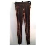 Spanx Faux Leather Snakeskin Leggings 20265R Brown Snakeskin Medium Photo 2
