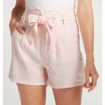 Hudson Jeans Hudson Shorts NWT Paperbag Pink Belted High Rise Stretch Lightweight Women’s 31 Photo 0
