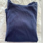 L.L.Bean Never worn:  navy blue turtle neck with 3/4 sleeve Photo 9