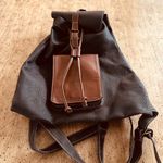 VTG Bruno Conti Bag back Pack Brown Photo 9