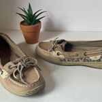 Sperry  Topsider Womens Shoe Sz 7.5M Preppy Nautical Boat Beach Leopard Sequin Photo 14