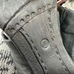 A.S.98 Barcelona Leather & Curb Chain Block Heeled Sandals Black Size 39 Photo 9