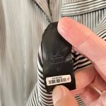 Rag and Bone Luca Striped Pajama Top Womens XS short sleeve100% silk black & white Photo 7