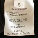 Black Tweed Cropped Jacket Blazer S Photo 4