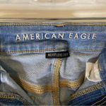 American Eagle  Next Level Stretch Jeans Women's Size 0, Medium Wash High Rise Photo 10