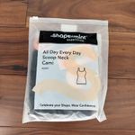 Shapermint Essentials All‎ Day Every Day Scoop Neck Cami Top Womens Large Black Photo 2