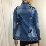 LuLaRoe Embroidered Jaxon Denim jacket XS Photo 1