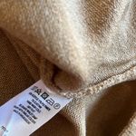 French Connection NWT Baby Soft Ribbed Sleeve Sweater In Camel Photo 4