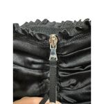 Dolce & Gabbana black ruched silk pencil skirt size 40 Photo 5