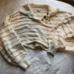 Grey Bandit  striped crop sweater Photo 0