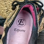 Esporre Reptile Snake Print Brown & Black Ballet Flat Shoes 6.5 Photo 5