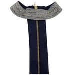 PREMIER AMOUR dark blue sleeveless semi formal dress size 14 Photo 5