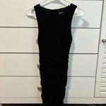 Tiger Mist  Theo Ruched Black Dress Photo 1