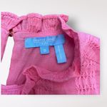 Draper James Pink RSVP Tiered Ruffled mini babydoll dress Size S Photo 1