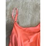 Fabletics  Tank top Neon bright Coral Pink Size Small Built in bra Adjustable Photo 3