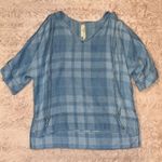 Liverpool size small blue blouse Photo 0