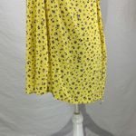 Torrid Challis Lace Up Back Yellow Floral Print Swing Cami Tank Top Size… Photo 5