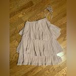 Lulu's Blowing Kisses Dusty Pink Pleated One Photo 5