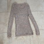 J.O.A. Beige Cable Knit Sweater Sz Small Photo 4